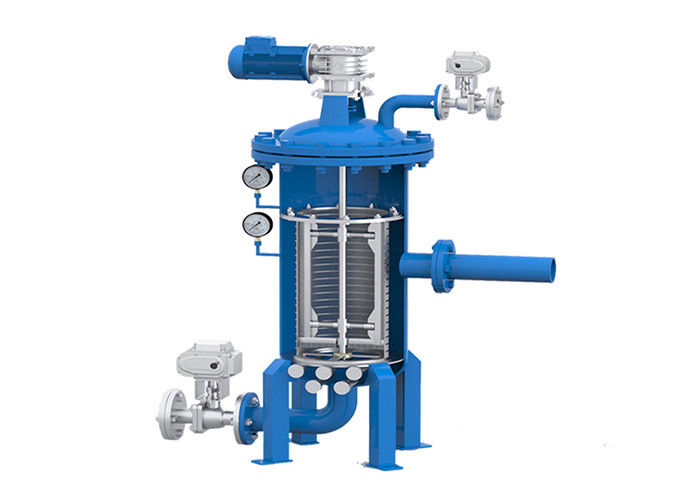Sistema automatico a spazzole di filtrazione di risucchio per l'acqua di raffreddamento dell'acqua di scarico