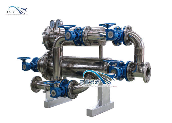 trattamento delle acque automatico doppio dei filtrante di risucchio del filtro del duplex 1-3000um